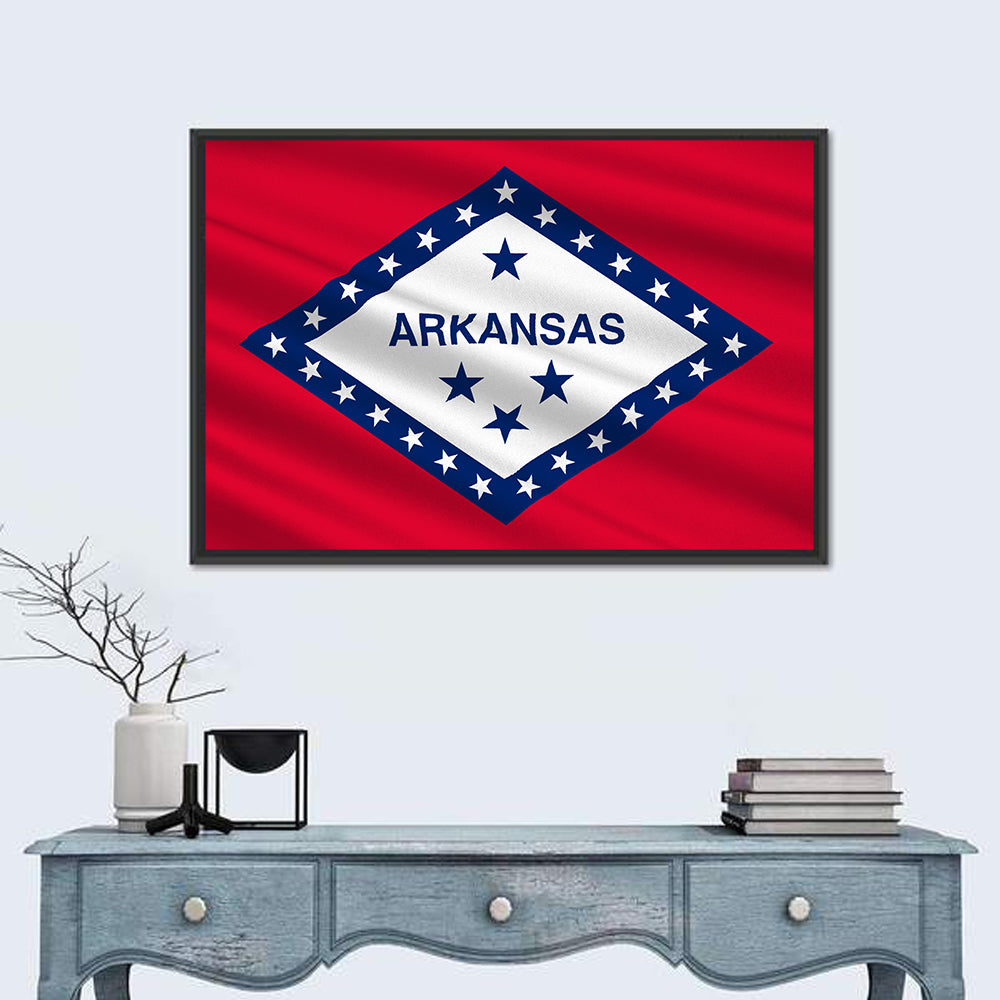 Arkansas State Flag Wall Art