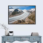 Aletsch Glacier Valley Wall Art