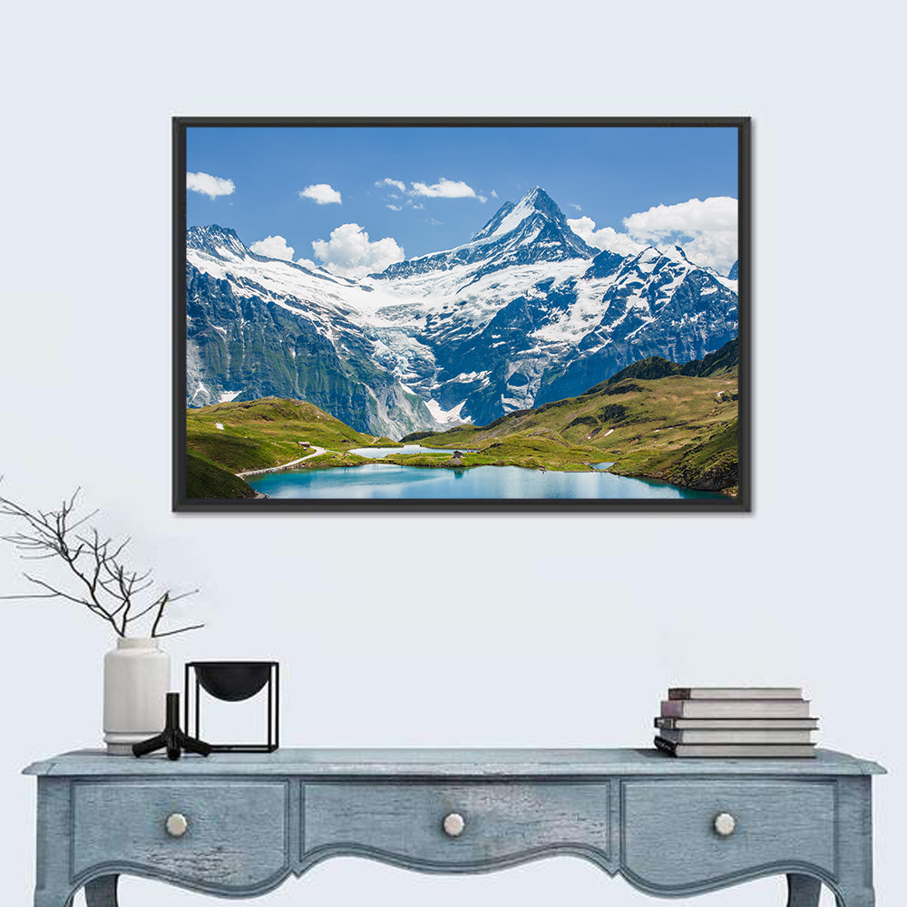 Schreckhorn Over Bachalpsee Wall Art