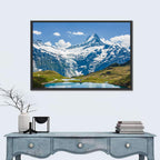 Schreckhorn Over Bachalpsee Wall Art
