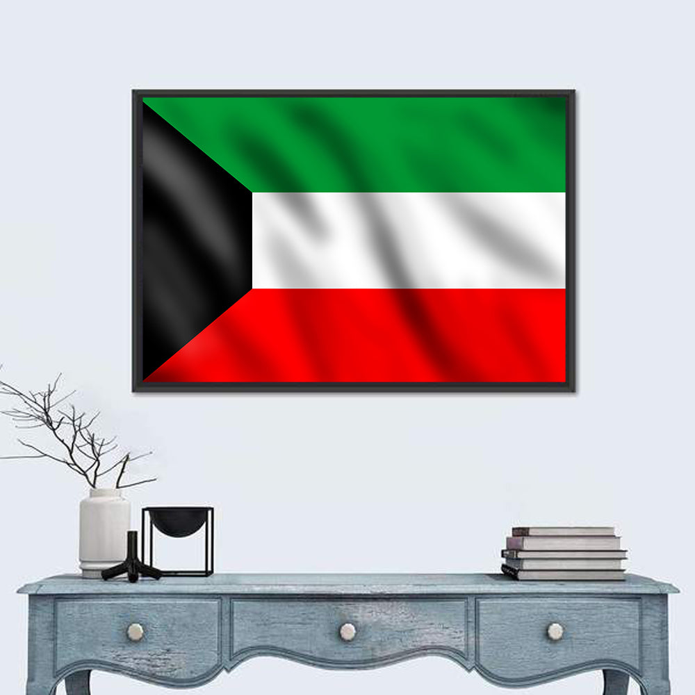 Flag of Kuwait Wall Art