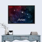 Aries Constellation Nebula Wall Art