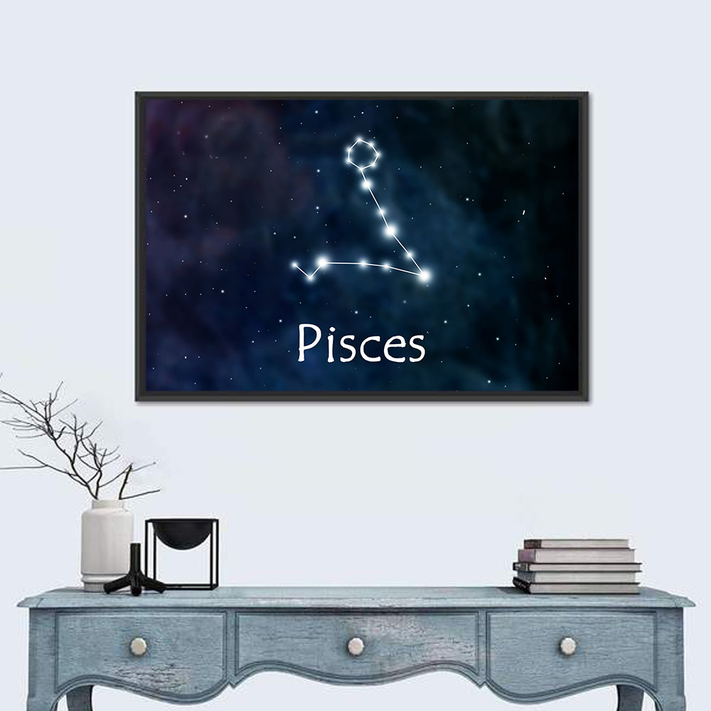 Pisces Constellation Wall Art