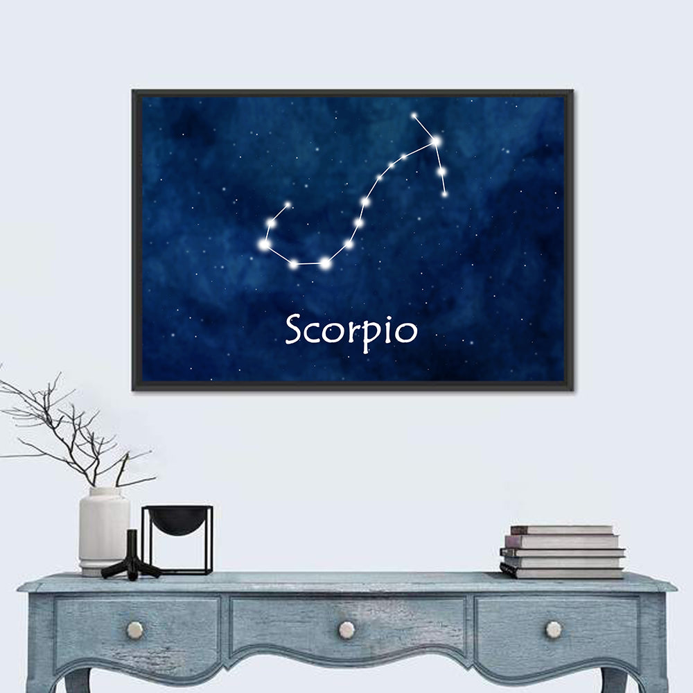 Scorpio Constellation Wall Art