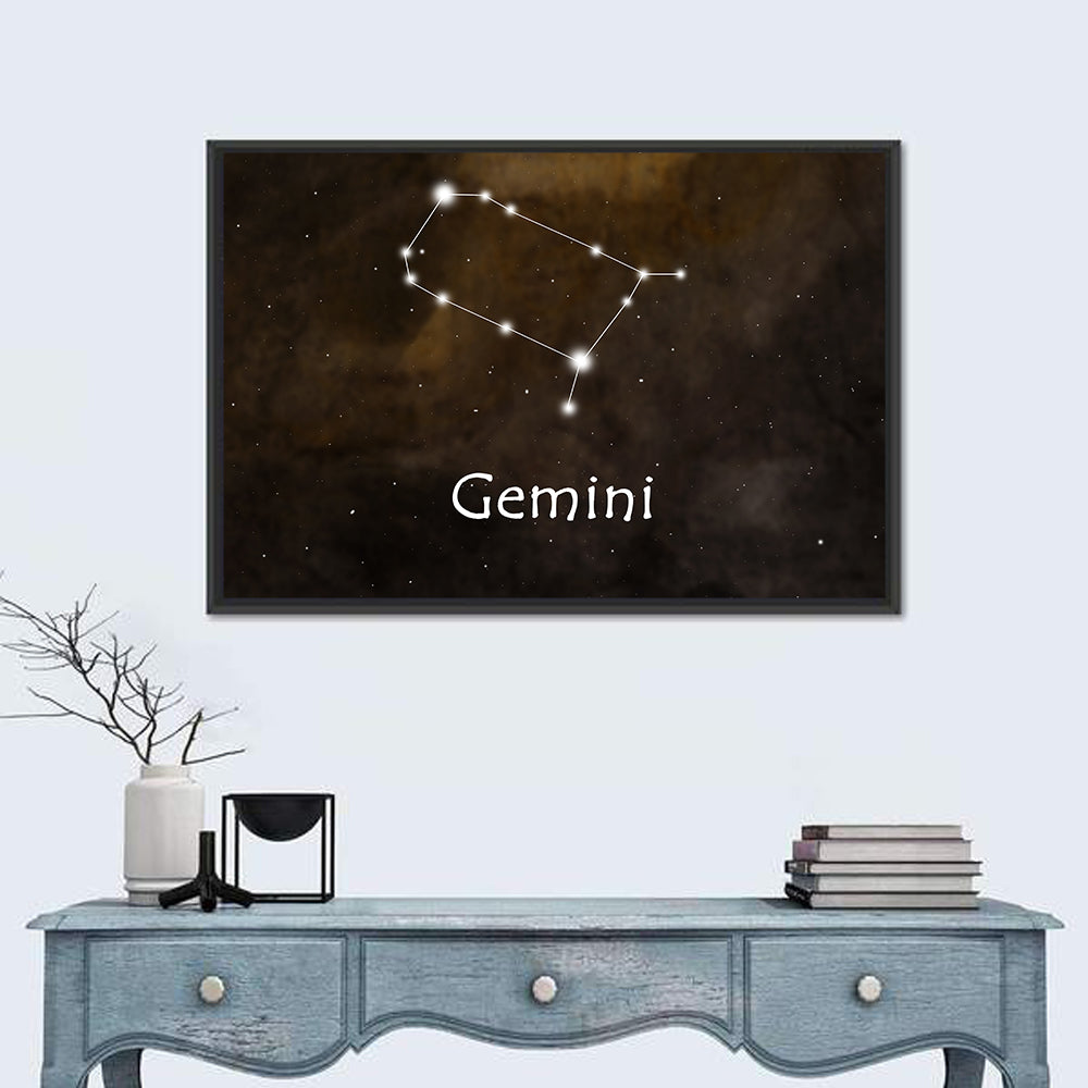 Gemini Constellation Wall Art