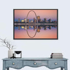 St Louis Gateway Arch Skyline Wall Art