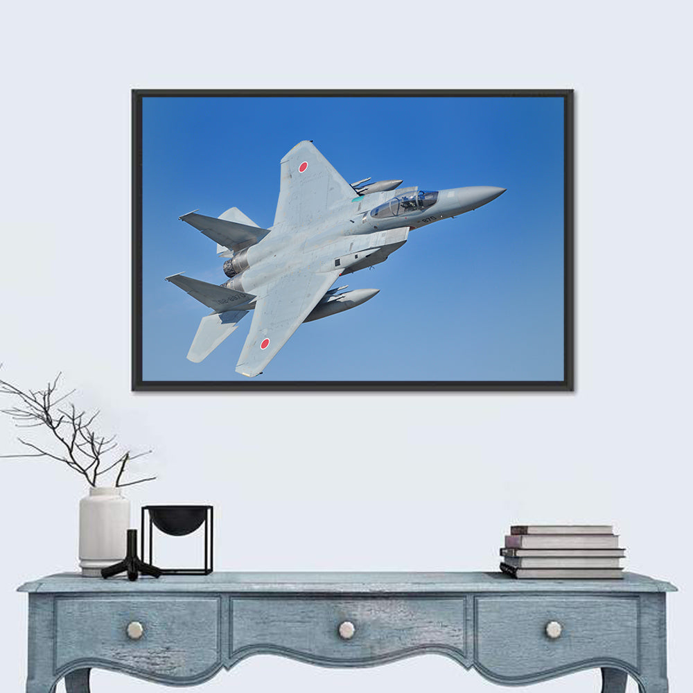 Jasdf F-15 Eagle Fighter Wall Art
