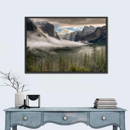 Misty Yosemite Valley Wall Art