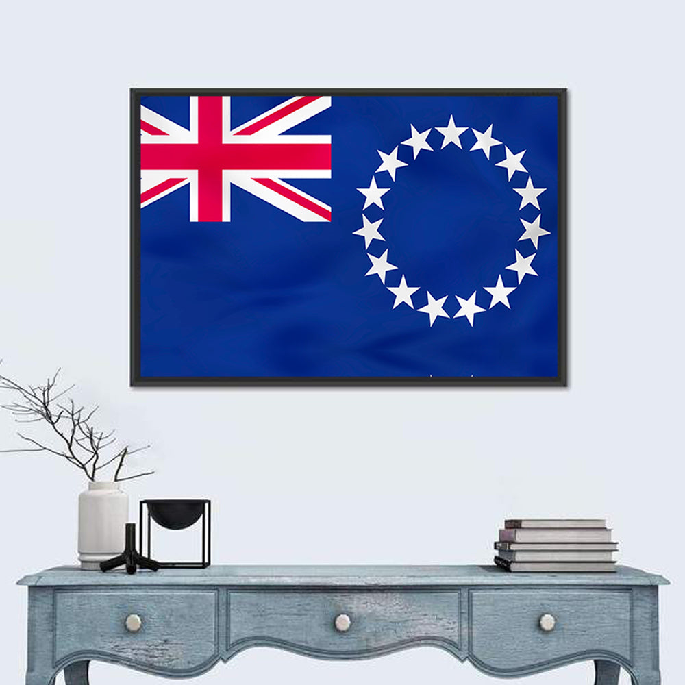 Flag Of Cook Islands Wall Art