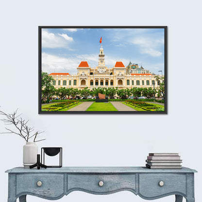 Ho Chi Minh City People's Committee Building Wall Art