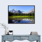 Swift Current Lake Reflection Wall Art