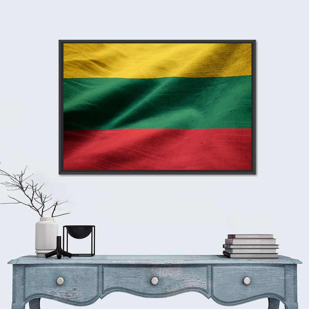 Lithuanian Flag Wall Art