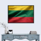 Lithuanian Flag Wall Art