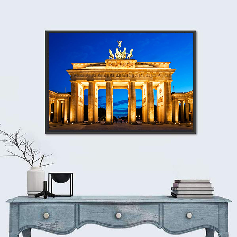 Brandenburg Gate at Dusk Wall Art