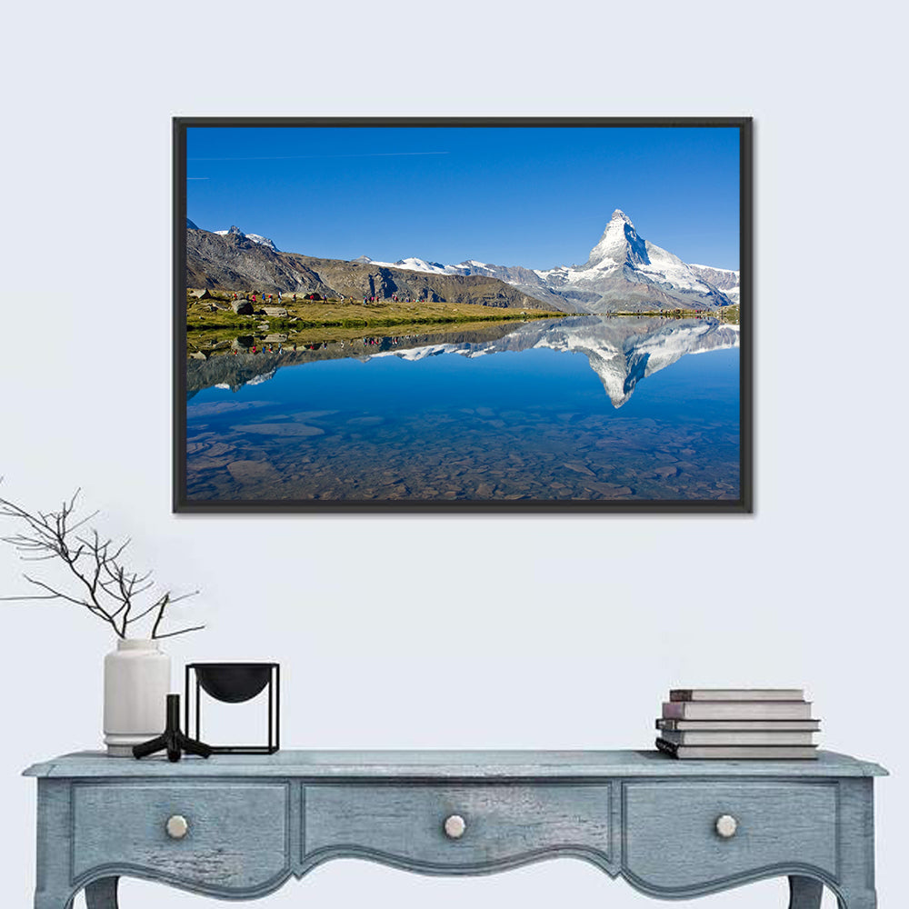 Matterhorn Lake Reflection Wall Art