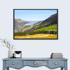 Jungfrau Snow-capped Mountain Landscape Wall Art