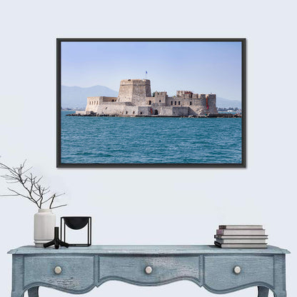 Bourtzi Castle at Sea, Nafplio Wall Art