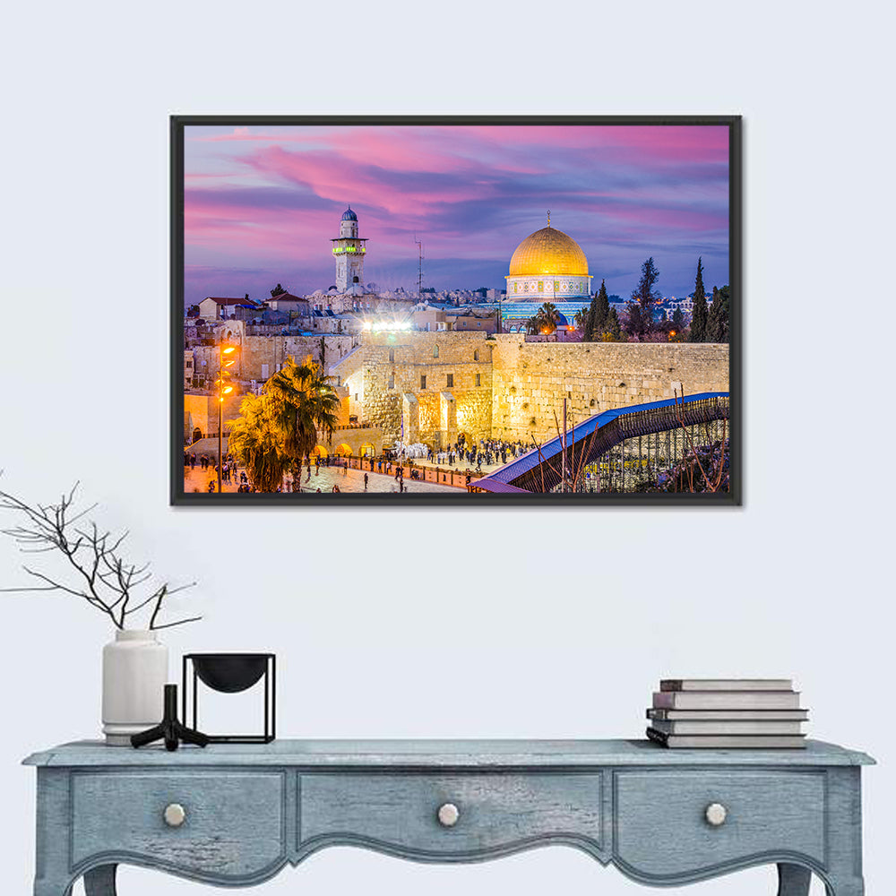 Temple Mount and Western , Jerusalem Wall Art