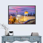 Temple Mount and Western , Jerusalem Wall Art