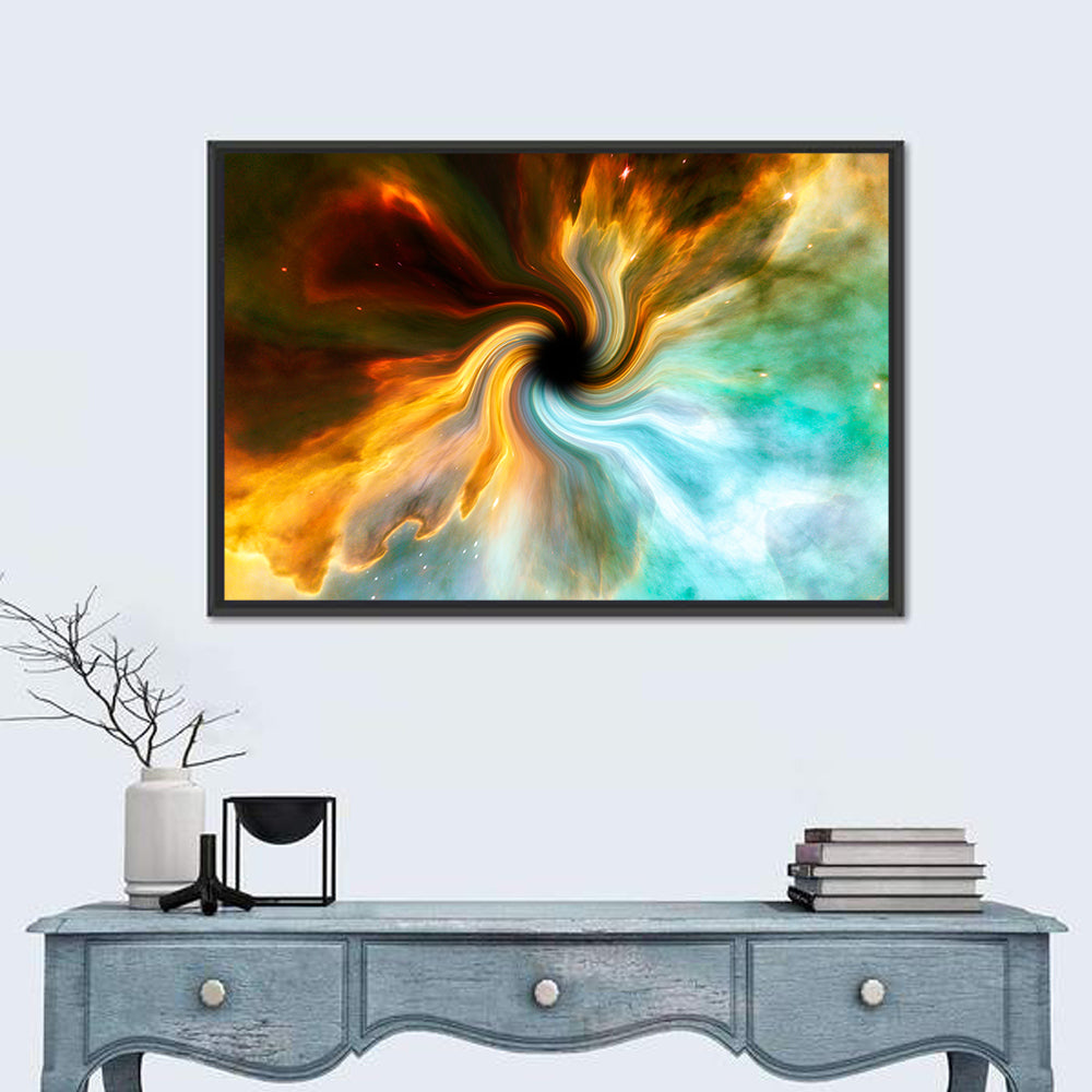 Black Hole Vortex Wall Art