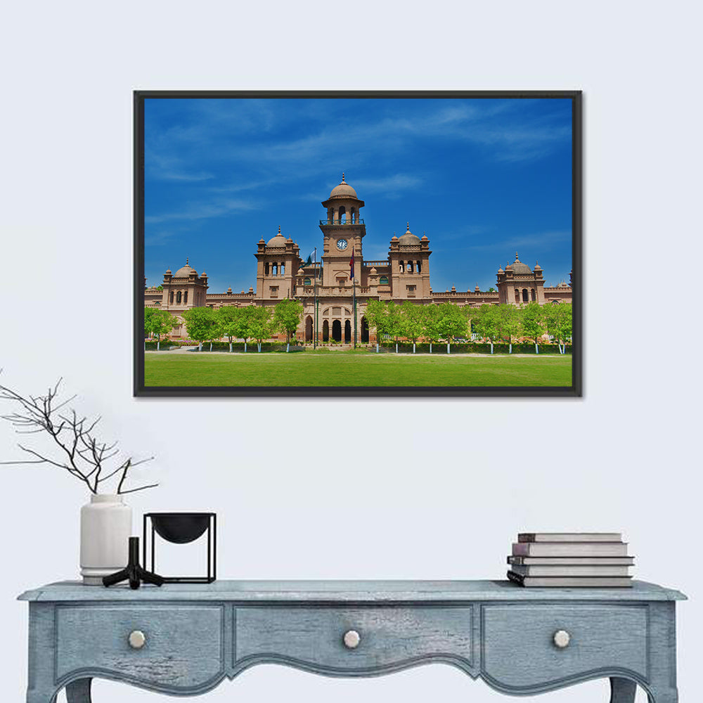University of the Punjab Old Campus Wall Art in a room, landscape