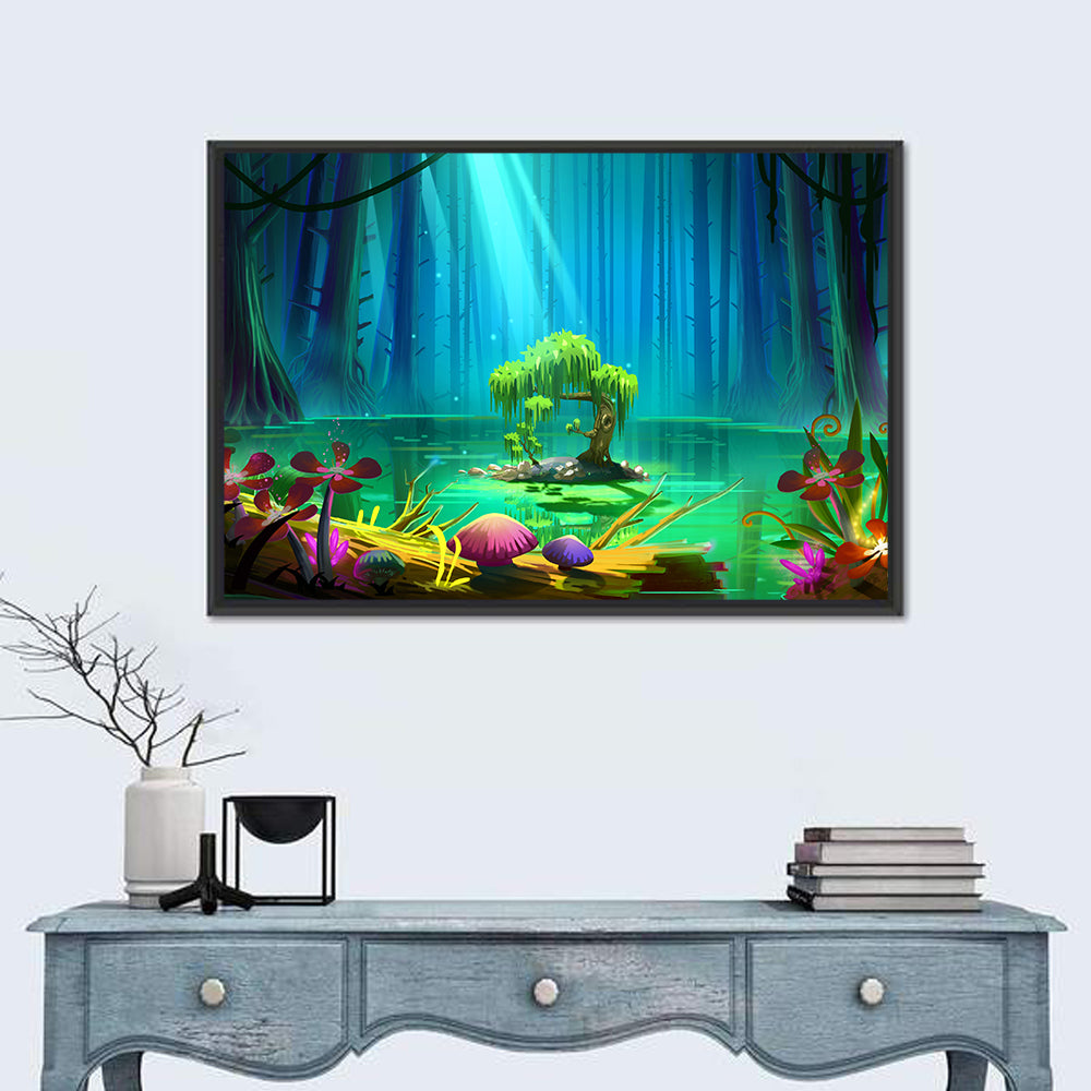 Enchanted Willow Island Wall Art