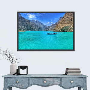 Attabad Lake in Pakistan Wall Art