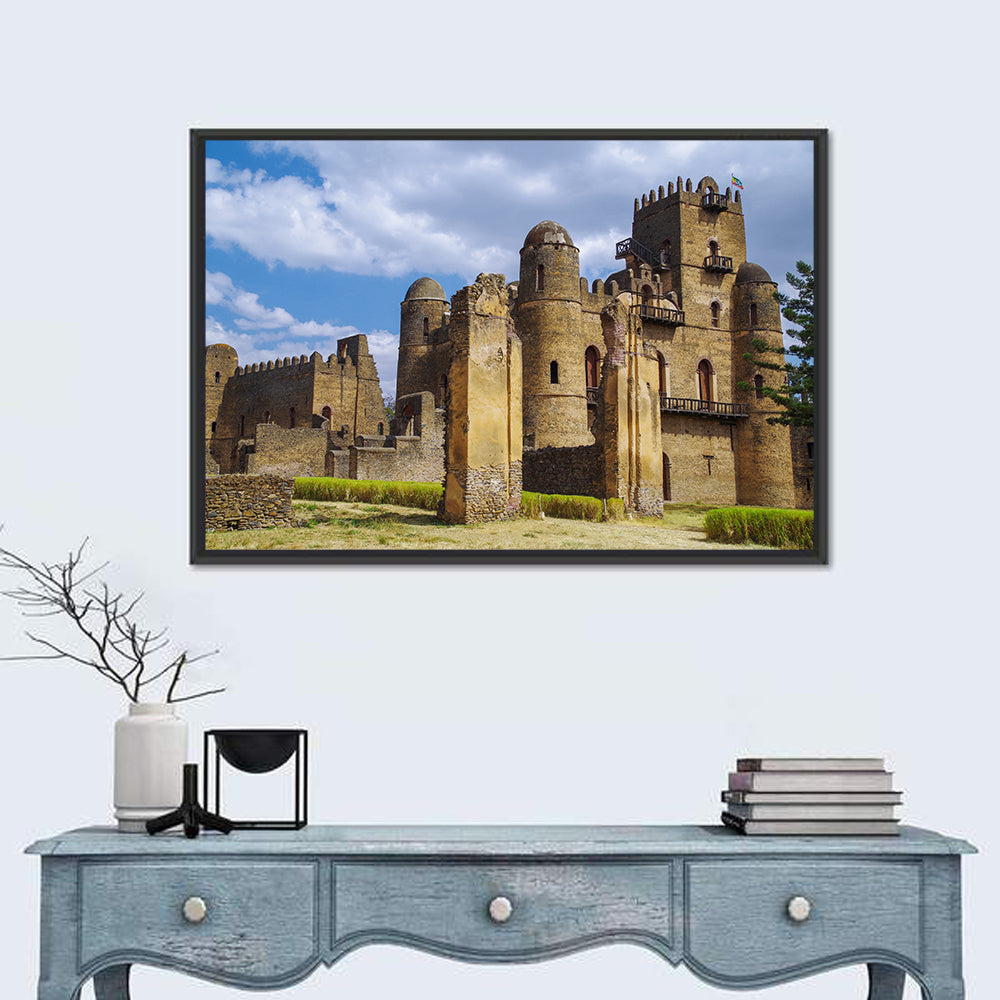 Fasil Ghebbi Fortress, Gondar Wall Art in a room, landscape