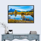 Abraham Lake Reflection, Canadian Rockies Wall Art