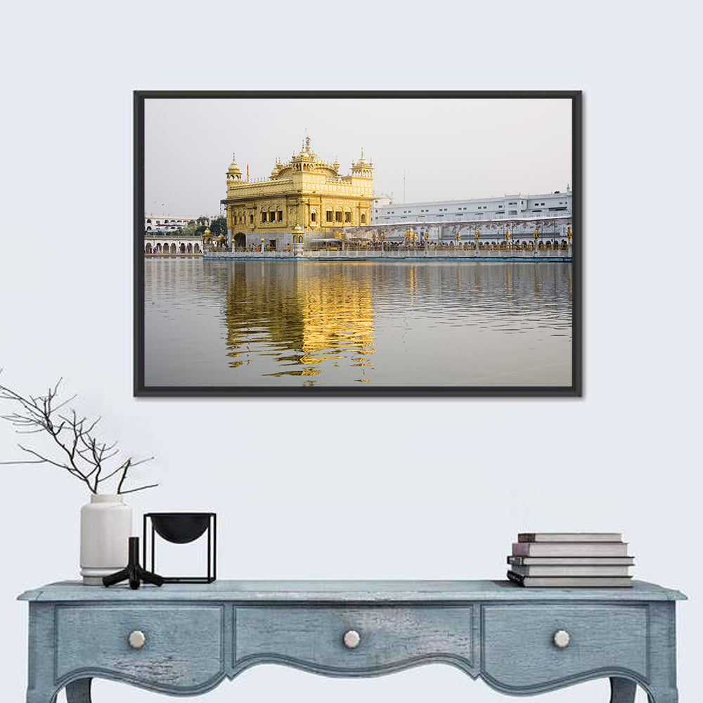 Golden Temple Reflection, Amritsar Wall Art