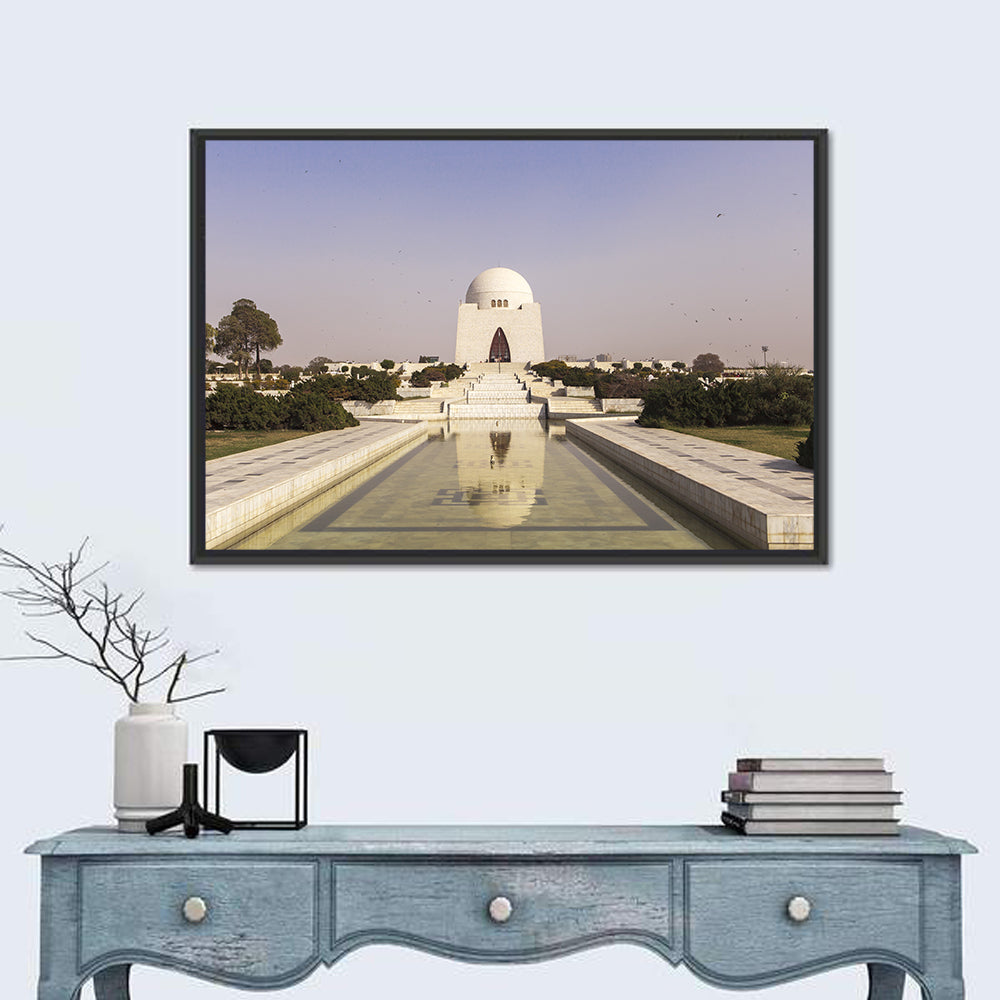 Mazar-e-quaid Mausoleum Reflecting Pool Wall Art