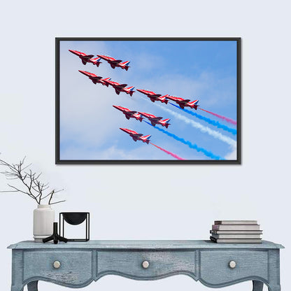 Dutch Nine-jet Formation Wall Art
