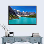 Turquoise Moraine Lake, Banff Wall Art