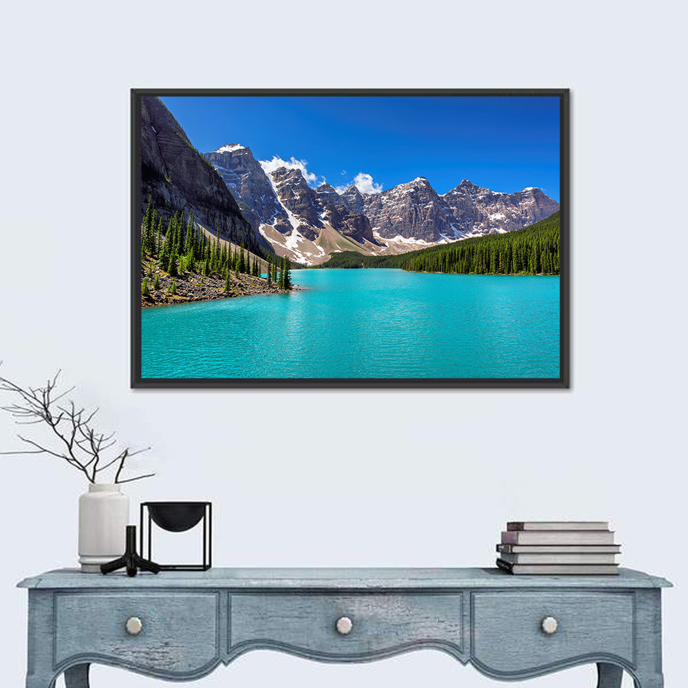 Turquoise Moraine Lake, Banff Wall Art