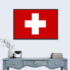 Swiss Flag Wall Art