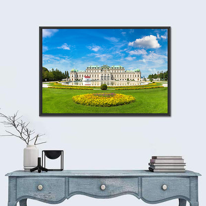 Belvedere Palace Garden View, Vienna Wall Art