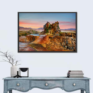 Fly Gyser In Nevada Wall Art