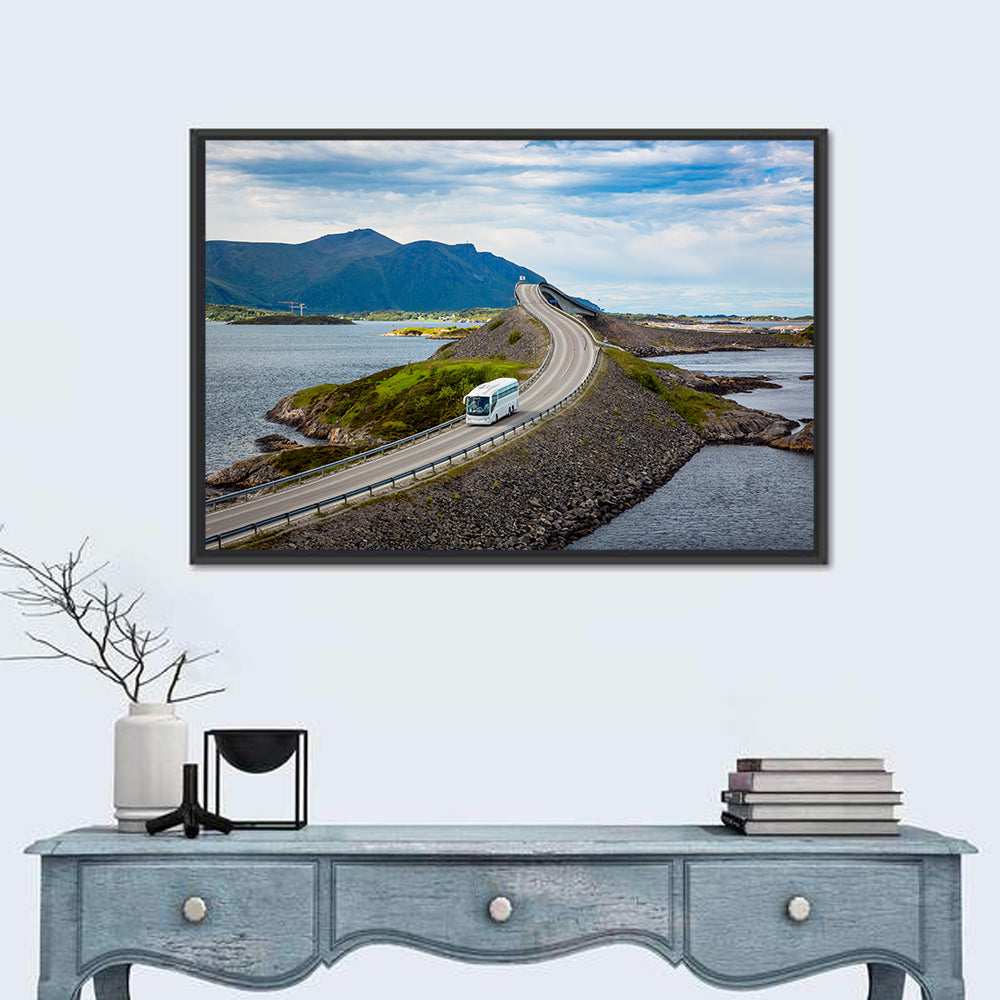 Atlantic Ocean Road In Norway Wall Art