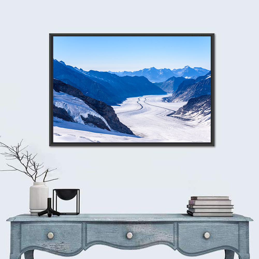Aletsch Glacier Swiss Alps Wall Art