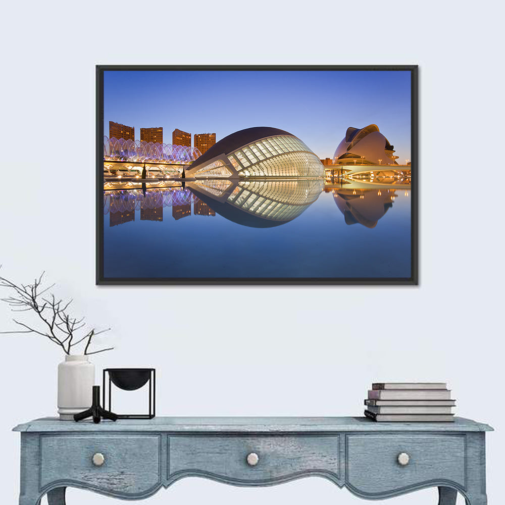 Valencia City of Arts and Sciences, Twilight Wall Art