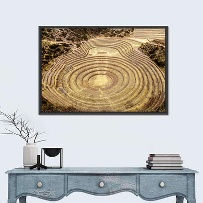 Moray Terraces, Maras Peru Wall Art