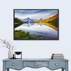 Schreckhorn and Wetterhorn at Bachalpsee Wall Art