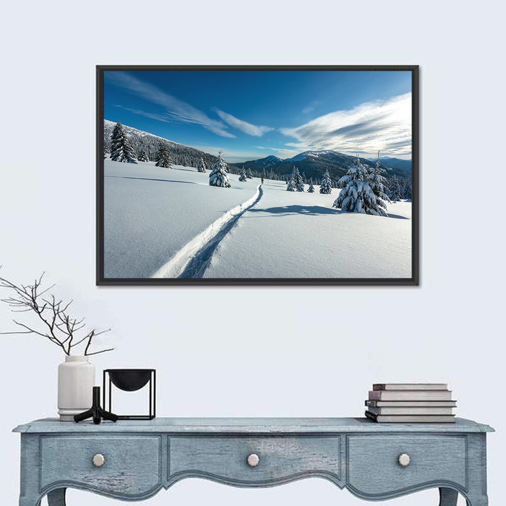 Snowy Carpathian Trail Wall Art
