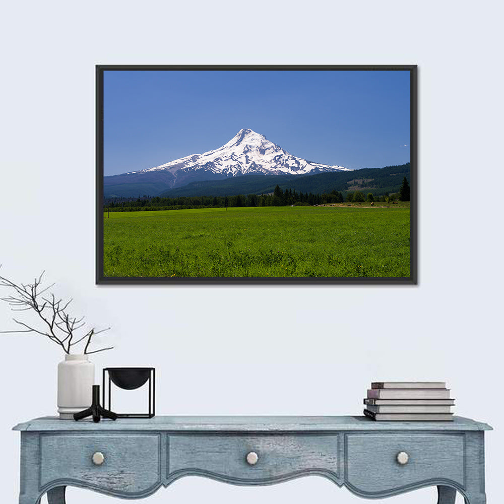 Mount Hood Meadow View Wall Art