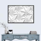 Origami Paper Geometric Pattern Wall Art