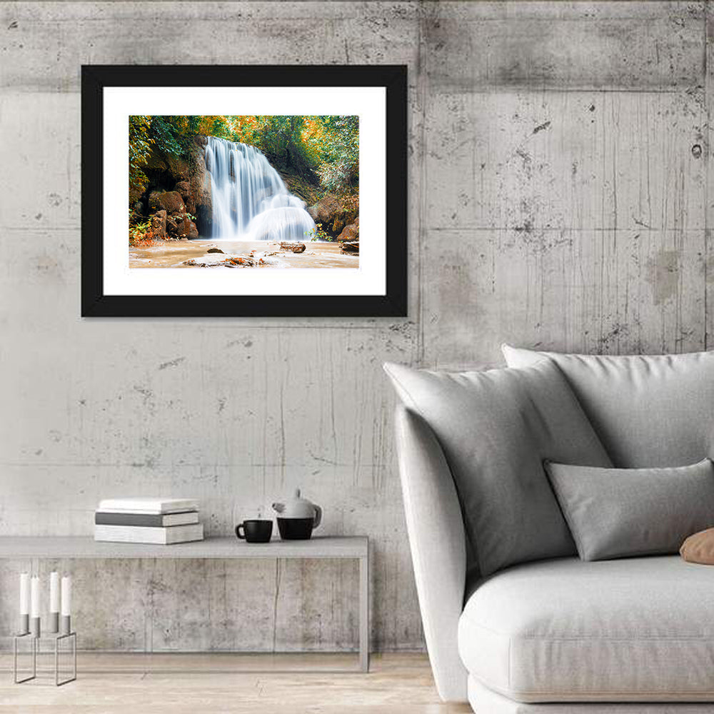 Planthong Waterfall Phuphaman Thailand Wall Art