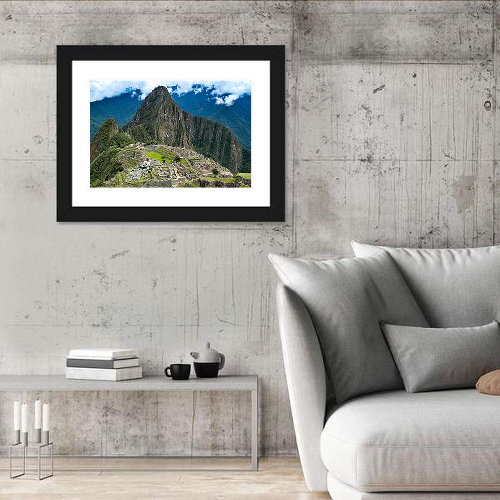 Misty Dawn at Machu Picchu Wall Art