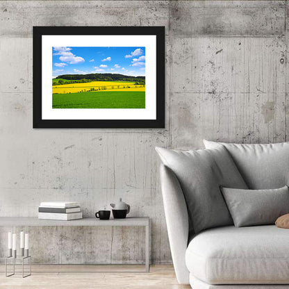 Spring Czech Countryside Landscape Wall Art