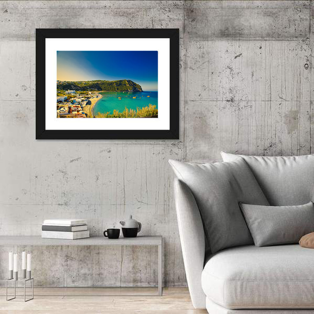 Maronti Beach, Ischia Italy Wall Art in a room, landscape