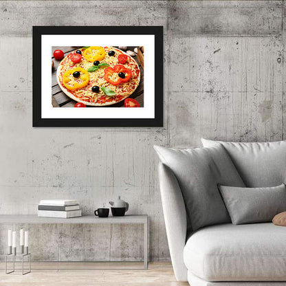 Pizza Ingredients Close-up Wall Art